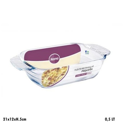 Teglia pirofila rettangolare - pirofila,