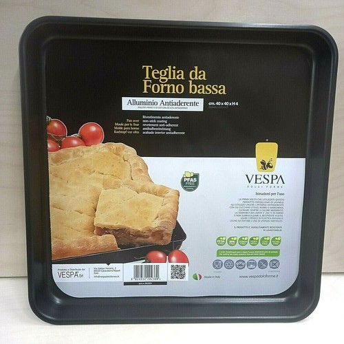 Teglia quadrata bassa per - teglia,