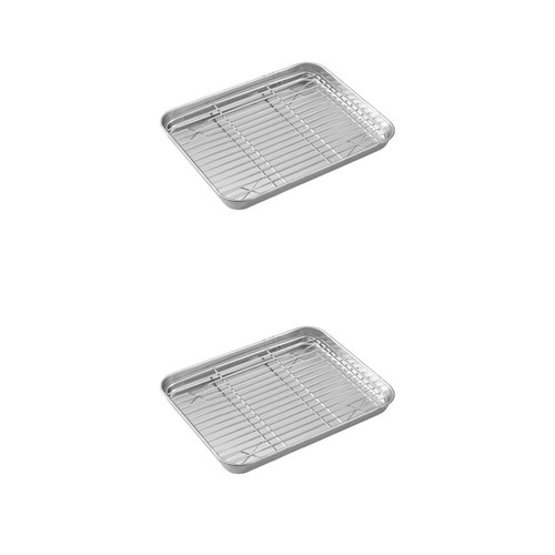 Set teglie forno acciaio - teglie,
