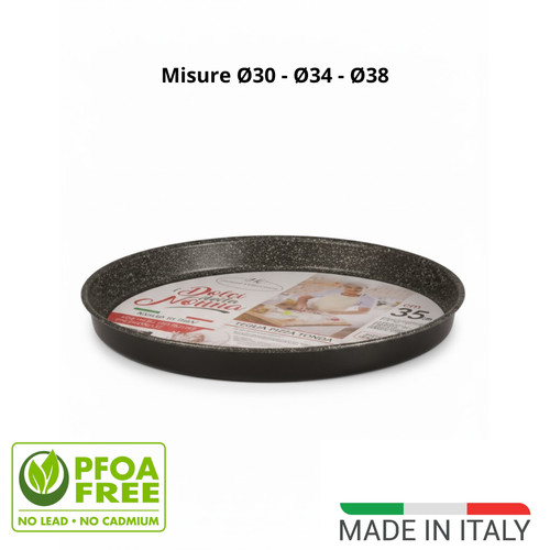Teglia pizza tonda - teglia, in