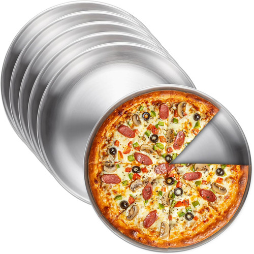 Teglie rotonde per pizza in - rotonde,