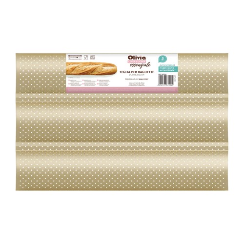 Teglia per baguette - teglia, posti